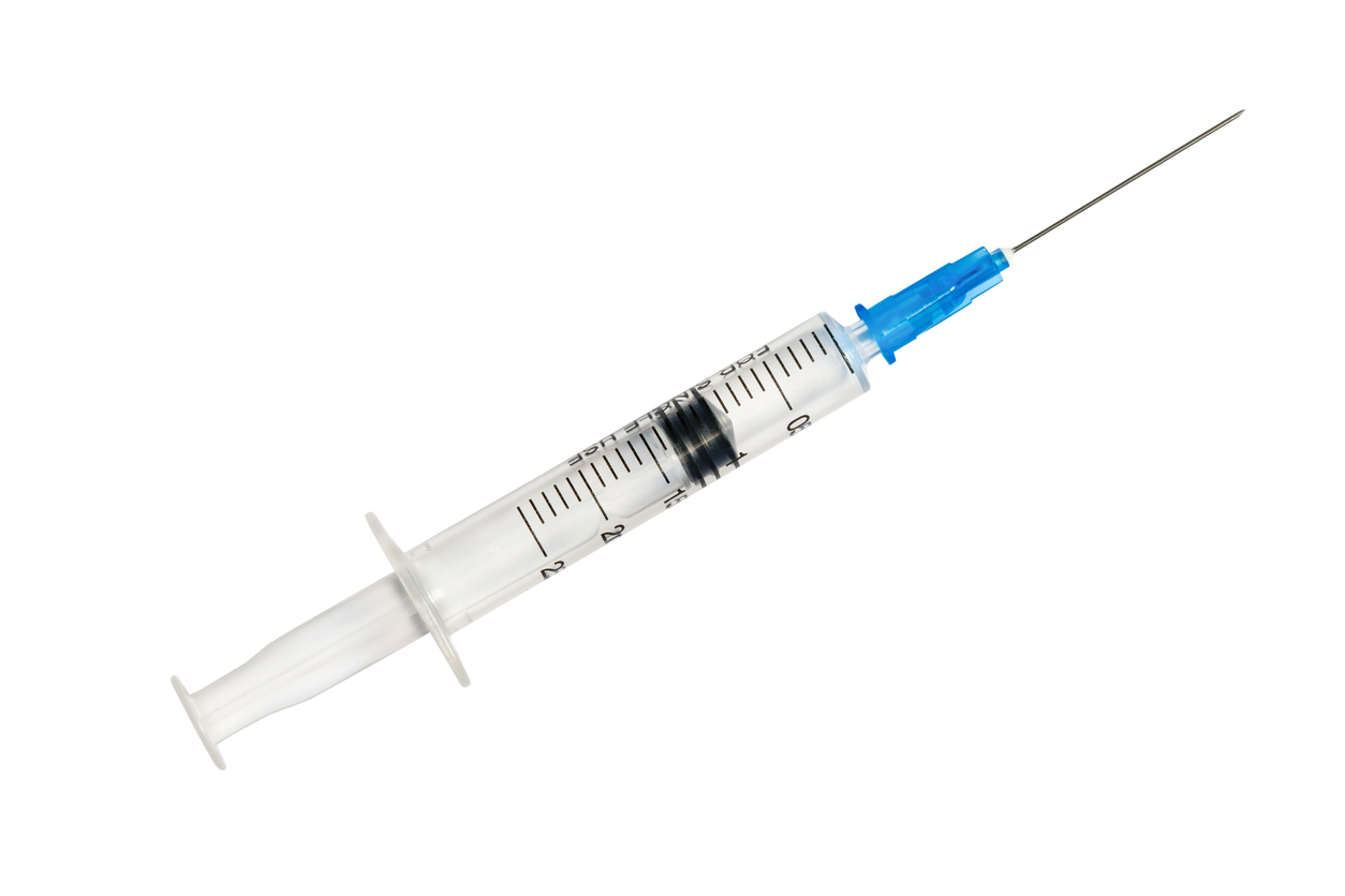 thin-medical-syringe-isolated-on-white